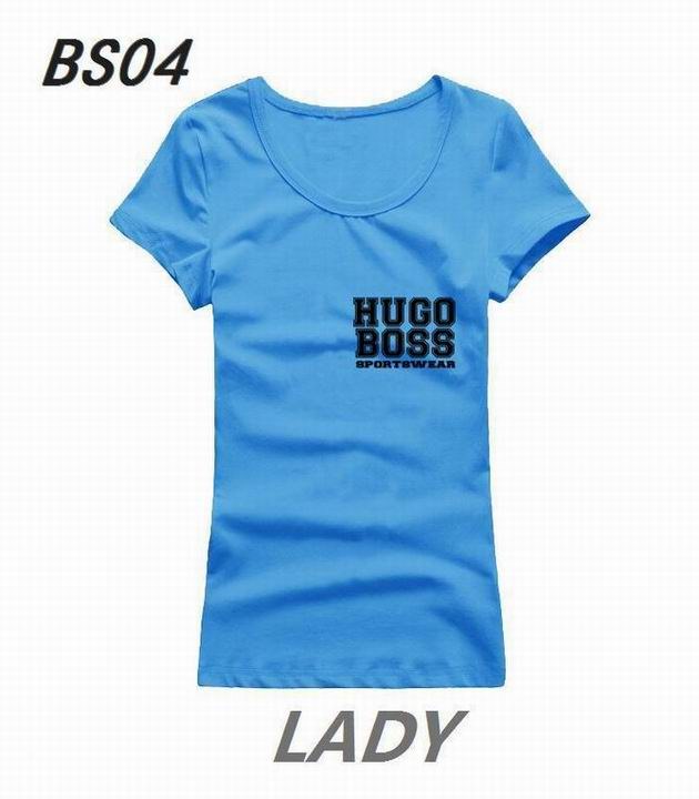 BOSS short round collar T woman S-XL-080